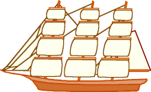 Full-Rigged Ship